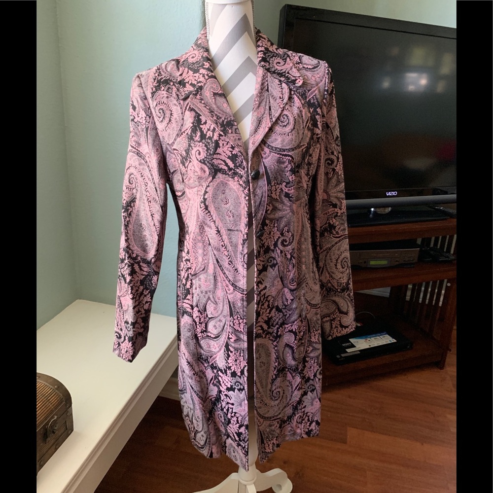 Long blazer coat